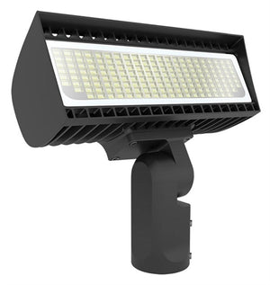RAB FXLEDSSF/480 Slipfitter Mount LED Floodlight, 4000K/5000K, 10563-22727 Lumens, 80 CRI, 480V, Bronze Finish