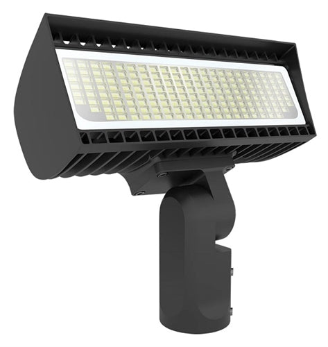 RAB FXLEDSSF/7PR Slipfitter Mount LED Floodlight, 4000K/5000K, 10,206 Lumens, 80 CRI, 7-Pin receptacle, Bronze Finish