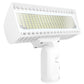 RAB FXLEDXSSFW/7PR LED Flood Light 80W 4000K/5000K, 5797-11887 lumens, 82 CRI, White Finish