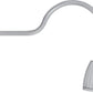 RAB GN1LED13NS 13W LED Gooseneck No Shade with 24" Goose Arm, 4000K (Neutral), Flood Reflector, Silver Finish