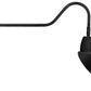 RAB GN2LED13NAC11B 13W LED Gooseneck Cone Shade with 35" Goose Arm, 4000K Color Temperature (Neutral), Flood Reflector, 11" Angled Cone Shade, Black Finish