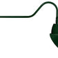 RAB GN2LED26NAC11G 26W LED Gooseneck Cone Shade with 35" Goose Arm, 4000K Color Temperature (Neutral), Flood Reflector, 11" Angled Cone Shade, Hunter Green Finish