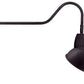RAB GN2LED26YADA 26W LED Gooseneck Dome Shade with 35" Goose Arm, 3000K (Warm), Flood Reflector, 15" Angled Dome Shade, Bronze Finish