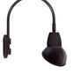 RAB GN4LED13NAD11A 13W LED Gooseneck Dome Shade with Wall 20" High, 19" from Wall Goose Arm, 4000K (Neutral), Flood Reflector, 11" Angled Dome Shade, Bronze Finish