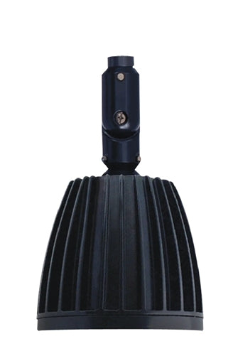 RAB GNLED13NB 13W LED Gooseneck Cone Shade, 4000K Color Temperature (Neutral), Flood Reflector, Black Finish