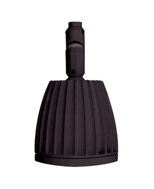 RAB GNLED26NA 26W LED Gooseneck Cone Shade, 4000K Color Temperature (Neutral), Flood Reflector, Bronze Finish