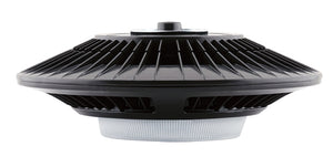 RAB GPLED78Y 78W LED Garage Light, 3000K Color Temperature (Warm), Pendant Mount, Standard Operation, Bronze Finish
