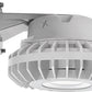 RAB HAZBLED42CF 42W Wall Mount LED Hazardous Location Fixture, 5100K (Cool), 3816 Lumens, 69 CRI, Clear Lens, No Guard, Natural Finish
