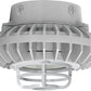 RAB HAZXLED42FF-DG 42W Ceiling Mount LED Hazardous Location Fixture, 5100K (Cool), 2986 Lumen, 69 CRI, Frosted Lens, Die Cast Guard,  DLC Listed, Natural Finish