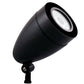 RAB HSLED13NB/D10 13W LED Spotlight, 4000K (Neutral), No Photocell, 1111 Lumens, 82 CRI, 120-277V, Not DLC Listed, Black Finish