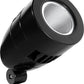 RAB HSLED26YB/D10 26W LED Bullet Spotlight, 3000K (Warm), No Photocell, 1929 Lumens, 81 CRI, 120-277V, 3H x 3V Beam Distribution, Dimmable Operation, Not DLC Listed, Black Finish