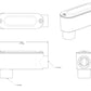 Rab LB-50SCB In-line Connectors, Black Finish