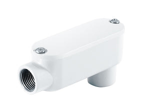 Rab LB-50SCW In-line Connectors, White Finish