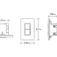 RAB LCDIMMERW Lightcloud Dimmer