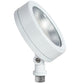 RAB LES13NW 13W LESLIE LED Economy Bullet Flood Light, 4000K (Neutral), 1138 Lumens, 83 CRI, 120V, 6H x 6V Beam Distribution, White Finish