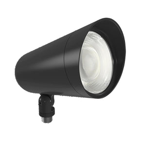 RAB LF34L 33W Field-Adjustable Floodlight LED, CCT Selectable 2700/3000/3500/4000/5000K, Knuckle Arm Mount, Bronze Finish