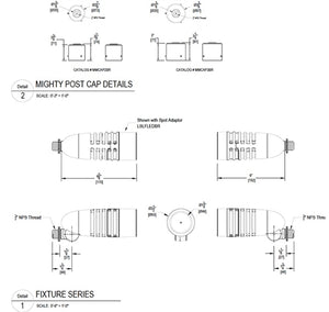 RAB LFLED5NBR 5W LED Floodlight, 4000K (Neutral), Brass Finish