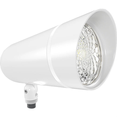 RAB LFXLW 48W Field-Adjustable Beam Angles Floodlight, 181-4279 Lumens, Adjustable Color Temperature 2700-5000K Tunable White, Flood/Spot/Narrow Spot Adjustable Beam, White