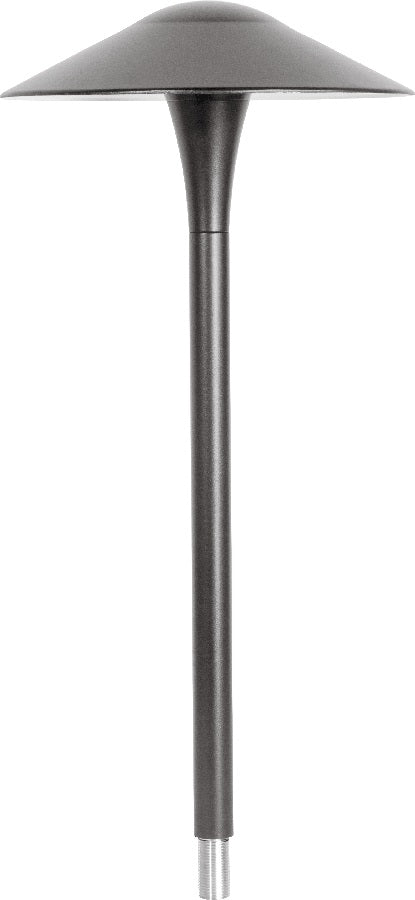 RAB LLFCLED6LVYYB 6W LED Fern Pathway Light, 2700K (Residential Warm), 252 Lumens, 81 CRI, Pagoda Full Cutoff, Black  Finish