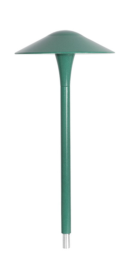 RAB LLFCLED6LVYYVG 6W LED Fern Pathway Light, 2700K (Residential Warm), 252 Lumens, 81 CRI, Pagoda Full Cutoff, Verde Green  Finish