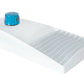 RAB LOT2T65NW/480/D10/PCT4 65W LED LOTBLASTER Area Light, 480V Twistlock Photocell, 4000K (Neutral), 6996 Lumens, 72 CRI, 480V, Type II Distribution, Dimmable, Standard Option, White Finish