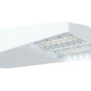 RAB LOT2T65YW/D10/WS4 65W LED LOTBLASTER Area Light, Multi-Level Motion Sensor, 3000K (Warm), 6666 Lumens, 71 CRI, 120-277V, Type II Distribution, Dimmable, Standard Option, White Finish