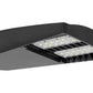 RAB LOT3T65/480/D10/5PR 65W LED LOTBLASTER Area Light, No Photocell, 5000K (Cool), 7540 Lumens, 480V, Type III Distribution, Dimmable, 5-Pin Receptacle, Bronze Finish