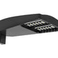 RAB LOT4T65YW/480/D10/UPA/HS 65W LED LOTBLASTER Area Light, No Photocell, 3000K (Warm), 6539 Lumens, 71 CRI, 480V, Type IV Distribution, Dimmable, Universal Pole Adaptor w/ House Side Shield, White Finish