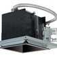 RAB MD1NTB 1 Fixture Head Recessed New Construction Mounting Frame and Housing, 90 CRI, 1/2" Trim Style, Black Finish