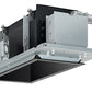 RAB MD2NTB 2 Fixture Heads Recessed New Construction Mounting Frame and Housing, 90 CRI, 1/2" Trim Style, Black Finish