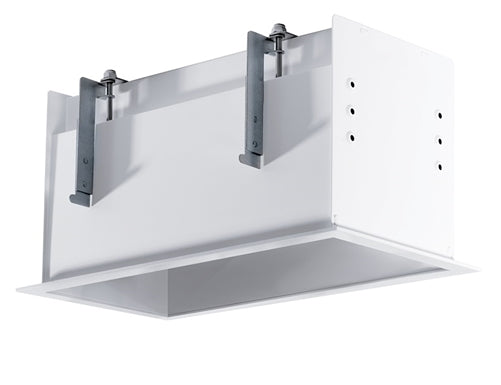 RAB MD2RTW 2 Fixture Heads Recessed Remodeler Housing, 90 CRI, 1/2" Trim Style, White Finish