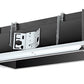 RAB MD3NTB 3 Fixture Heads Recessed New Construction Mounting Frame and Housing, 90 CRI, 1/2" Trim Style, Black Finish