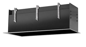 RAB MD3RTB 3 Fixture Heads Recessed Remodeler Housing, 90 CRI, 1/2" Trim Style, Black Finish