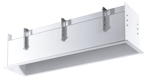RAB MD4RTW 4 Fixture Heads Recessed Remodeler Housing, 90 CRI, 1/2" Trim Style, White Finish