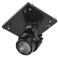 RAB MDLED1X12D10-30YN-B 12W LED 1 Fixture Multi-Head Gear Tray, 3500K, 1077 Lumens, 90 CRI, 30 Degree Reflector, 0-10V Dimmer, Black Tray/Black Head Finish