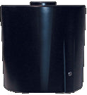 RAB MMCAP2B Metal Mighty Post Cap fits standard 2" pipe for landscape lighting, Black