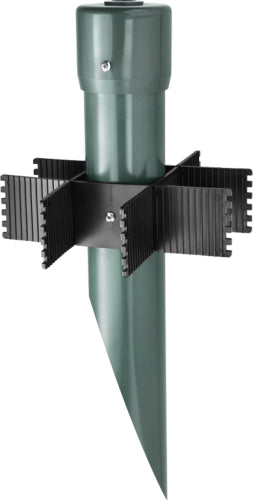 RAB MP19VG Mighty Post 19" PVC Mounting Post for Landscape Lighting, Verde Green