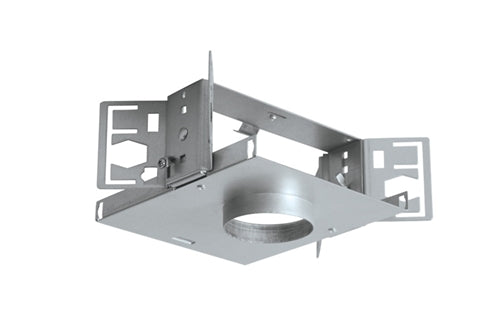 RAB ND2T 2" New Construction Rough-in for Use with RDLED2 Trims, 1/2" Trim, TRIAC Compatible, DLC Listed, Natural Finish