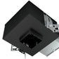 RAB NDICLED3S-15LYN-TL-CP 15W LED 3" New Construction Square Rough-In Downlight, 3500K (Warm Neutral), 80 CRI, 120-277V, Accepts Trimless Cones, Lutron Dimming, 40 - 83 lm/W Efficacy, Chicago Plenum