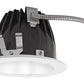 RAB NDLED4RD-80YY-W-W 4" New Construction Round Trim Module, 2700K, 90 CRI, 80 Degree Beam Spread, White Cone White Trim