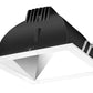 RAB NDLED6S-50YN-S-W 6" New Construction Square Trim Module, 3500K, 90 CRI, 50 Degree Beam Spread, Specular Silver Cone White Trim