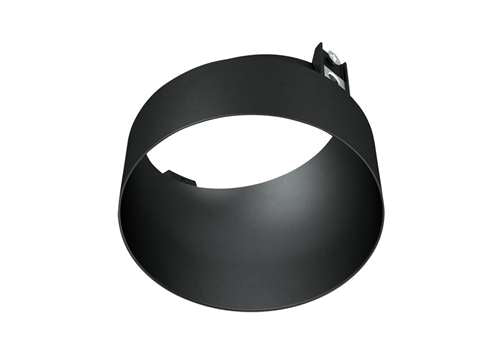 RAB NDTRIM3R20A-B-TL 3" New Construction Round Trimless Module, 20 Degree Adjustable, Black Finish