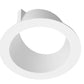 RAB NDTRIM3R40A-W 3" New Construction Round Trimmed Module, 40 Degree Adjustable, White Finish