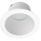 RAB NDTRIM3R50-W 3" New Construction Round Trimmed Module, 50 Degree Downlight, White Finish