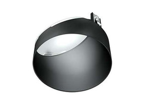 RAB NDTRIM3RW-B-TL 3" New Construction Round Trimless Module, Wall Washer, Black Finish