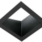 RAB NDTRIM3S20A-B 3" New Construction Square Trimmed Module, 20° Adjustable, Black Finish