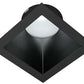 RAB NDTRIM3S50-B 3" New Construction Square Trimmed Module, 50° Downlight, Black Finish