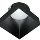 RAB NDTRIM3S80-B-TL 3" New Construction Square Trimless Module, 80° Downlight, Black Finish