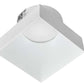 RAB NDTRIM3S80-W-TL 3" New Construction Square Trimless Module, 80° Downlight, White Finish