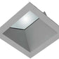 RAB NDTRIM3SW-M 3" New Construction Square Trimmed Module, Wall Washer, Matte Silver Finish